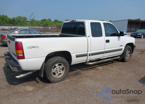 2001 Chevrolet Silverado 1500 Ls from USA, damaged, VIN 1GCEK19TX1E114045